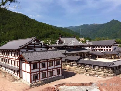 阜南寺院重建工程施工