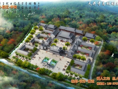 阜南天井寺古建筑规划设计施工