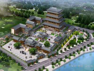 阜南寺院改扩建规划设计施工-石觉寺